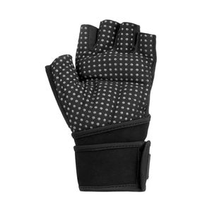 Microfiber Half Finger Weightlifting Gloves Breathable Anti-Slip <b>Padded</b> Palm Professional Gym Fitness Training Unisex - Product Image 2
