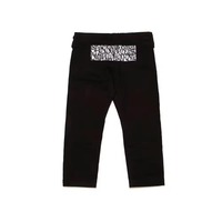Lote de Shoyorol de Calidad Premium # Kimono de Jiu Jitsu Brasileño Negro 105, Uniforme de BJJ, 440 GSM, Transpirable, Unisex, 100% Poliéster