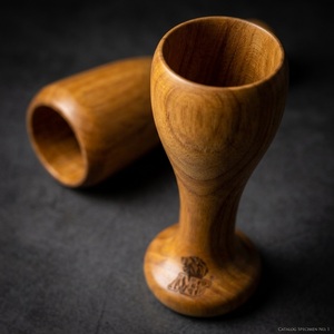Copa de Vino de Madera Ecológica, Reutilizable, Hecha a Mano, Estilo Rústico, para Bar - Product Image 3