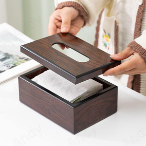 Porte-mouchoirs en bois de qualité supérieure 100% premium - Product Image 2