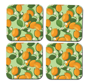 Posavasos de MDF de excelente calidad, impresos con diseño floral de pájaros, bonitos tapetes de mesa para té y bebidas al precio más bajo. - Product Image 5