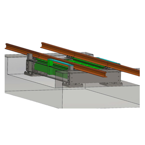 Sistema de Báscula para Trenes de Alta Capacidad Personalizado con 10,000 T/H, Velocidad de Pesaje de 1-10 km/h y Protección de Sobrecarga del 150% - Product Image 2