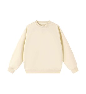 Wholesale French Terry Sweatshirt Premium Men's Sweatshirt OEM Unisex Sweatshirt Ready Ship - Product Image 5