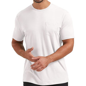 100% Cotton <b>Plain</b> T-<b>shirts</b> Bulk Unisex Quality Drop Shoulder Blank Men T <b>shirt</b> Oversized Men's <b>White</b> T-<b>shirt</b> for men loose fit - Product Image 6