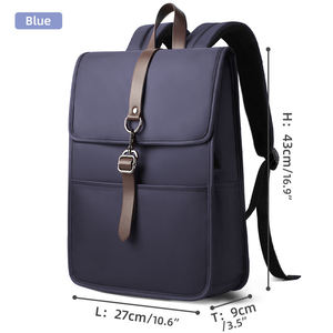 Water Resistant Oxford <b>Laptop</b> Backpack 15.6 Inch Business Travel School <b>Bag</b> with USB Port Anti Theft Design - Product Image 4