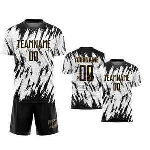 Custom sublimated <b>soccer</b> jersey Men's breathable polyester kit Teamwear <b>soccer</b> uniform set <b>Soccer</b> shorts with number - Product Image 1