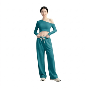 Pantalon large décontracté pour femme, coupe ample, prix d'usine, confort optimal, élégant, pour le quotidien - Product Image 6