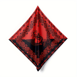 Pañuelos de Seda Sublimados al por Mayor, los Mejores Pañuelos sin Costuras, Protectores de Cuello con Logotipo Personalizado, Estilo Hip Hop, Secado Rápido y Duraderos - Product Image 4