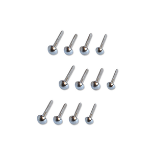 Tornillos Decorativos de Latón de Primera Calidad para Espejos, Herrajes de Fijación para Espejos de Vidrio Montados en la Pared para Baño y Hogar - Product Image 1