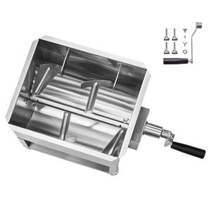 Miscelatore per Carne in Acciaio Inossidabile da 60L |   Lavorazione Carne fino a 120 libbre (circa 54 kg) |   Attrezzatura per la Produzione di Salsicce - Product Image 1