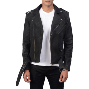 SAAR INDUSTRIES Mens Black Polyester Shell Coated Breathable Eco-Friendly Waterproof Windproof Front Motorcycle <b>Biker</b> <b>Jacket</b> - Product Image 3