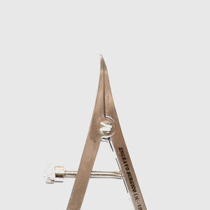 Nouvel instrument de laboratoire orthodontique Castroviejo : Pince à ressort dentaire incurvée de 9 cm, qualité supérieure, type Castroviejo - Product Image 4