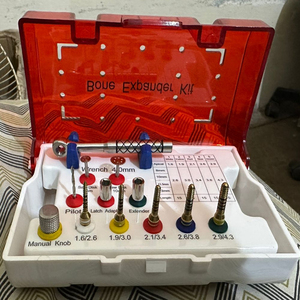 Kit d'expansion osseuse manuel INTENSE de haute qualité, 12 pièces, pour implants dentaires, certifié CE, outils chirurgicaux en acier inoxydable de classe I - Product Image 5