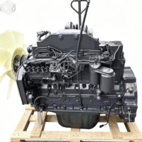 Motore diesel completo 6D102 SA6D102, gruppo motore per escavatore cingolato Komatsu PC200-6 PC200-7 da 20 tonnellate, ricambi per motore turbo.