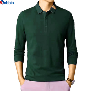 Chemise à manches longues pour homme, design tendance et professionnel, nouveau modèle, chemise polo pour l'automne, vêtements de travail de bureau, logo personnalisé - Product Image 6