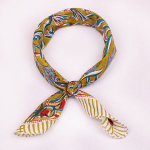 Bandana artisanale en coton multi-usage Craftjaipur, accessoires vestimentaires ethniques pour femmes, doux, écologiques, pour toutes les saisons - Product Image 5