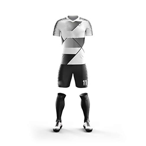 Tenue de sport de football américain sublimée avec motif d'ailes dynamiques, uniforme d'équipe personnalisé pour les athlètes compétitifs - Product Image 1