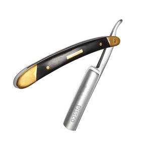 Navaja de Afeitar Plegable de Acero Inoxidable Personalizada para Barbería, Cuchilla de Repuesto para Cortar el Cabello, Navaja Recta de Acero Inoxidable - Product Image 3