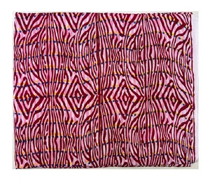 Pure Cotton Rapid Hand Block Print Fabric Natural Printed Textile for Kurti Dress <b>Shirt</b> and Upholstery Soft Lightweight Fabric - Product Image 1