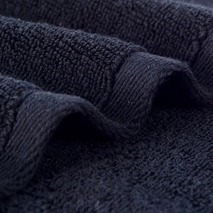 100 Cotton <b>Towels</b> Wholesale Heavy GSM Low Price Super Absorbable Quick Dry Soft and Smooth Hotel <b>Towels</b> Navy <b>Blue</b> Soft Absorbent - Product Image 2