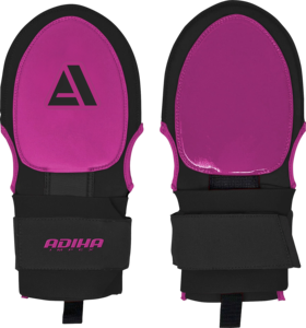 Mitaine de glisse pour baseball de qualité supérieure, protection durable en tissu non tissé pour les joueurs, noir et rose - Product Image 1