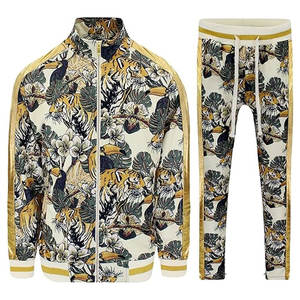 ชุดวอร์มกีฬาผู้ชายระบายอากาศได้ดี รุ่นสั่งทำพิเศษ ปี 2026 ชุดวอร์มพิมพ์ลายดีไซน์หรูหราสำหรับผู้ชาย - Product Image 1