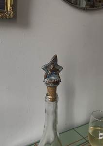 Tapón de Corcho para Botellas de Vino, Diseño Floral Vintage, Cerámica, Hecho a Mano, Sellador Decorativo para Vino, Champán, Licores y Bar en Casa - Product Image 5
