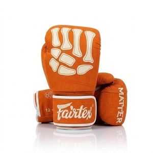 ถุงมือ Fairtex x MATTER MAKERS รุ่นลิมิเต็ดอิดิชั่น - ลายปะผ้าเดนิม - อุปกรณ์มวยไทย ถุงมือฝึกซ้อมคิกบ็อกซิ่ง - Product Image 5