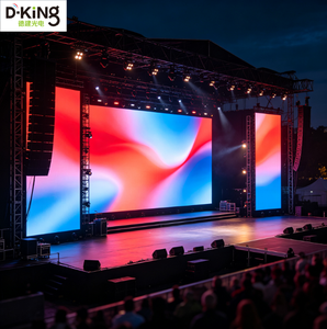 จอ LED ให้เช่าสำหรับงานกลางแจ้ง D-King กันน้ำ รุ่น P2.976 จอวิดีโอ LED แบบโมดูลาร์ สำหรับคอนเสิร์ต งานดนตรีสด ฉากหลังแสดงผล - Product Image 1