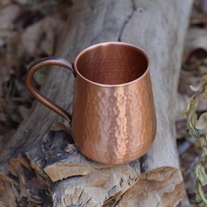 Excelentes Jarras de Cerveza de Cobre Puro Estilo Europeo de 400 ml, a Prueba de Fugas, Reutilizables, en Caja de Regalo, para Viajes - Product Image 3