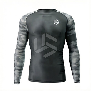 Camiseta de Compresión Estilo Sublimado OEM para Hombre, Camiseta Deportiva Ajustada y Elástica, Camiseta Deportiva para Fitness, Camiseta Deportiva para Hombre - Product Image 5