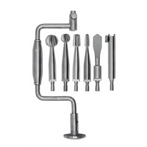 ชุดเครื่องมือผ่าตัดกระดูกแบบใช้มือ Hudson Brace Hand Drill Set 7 ชิ้น ผลิตจากเหล็กกล้าไร้สนิมเยอรมันคุณภาพสูง ได้รับมาตรฐาน CE - Product Image 5