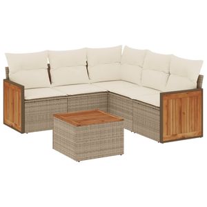 Conjunto de Sofás de Jardín Color Beige - Product Image 2