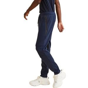 Pantalon de survêtement pour hommes, vêtement de Gym, vente en gros, de qualité supérieure, personnalisé, respirant, grande taille, en tricot à boucle, uni, teint, vêtements de sport - Product Image 6