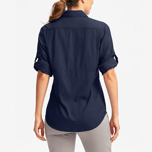 Nouvelle Arrivée Chemise de Pêche Décontractée à Manches Longues pour Femme, Tissu Anti-Transpiration, Protection Solaire, Boutonnée, OEM/ODM - Product Image 3