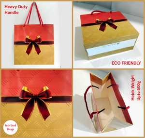 Bolsa de Regalo Ecológica de Papel Kraft con Asa Retorcida para Compras, Bolsa de Compras de Papel de Lujo para Boutique, Joyería y Ropa - Product Image 3