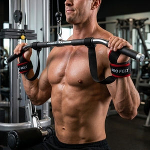 Sangles de musculation rembourrées personnalisées en nylon pour l'entraînement de soulevé de terre et la force athlétique - Product Image 4