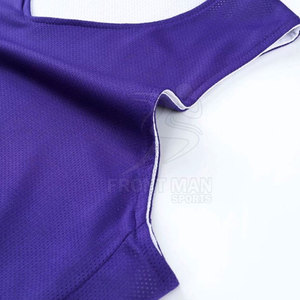 Meilleur prix – Maillot de basketball unisexe personnalisé, respirant, écologique, 100 % polyester, sans manches, avec bretelles réglables, conçu pour - Product Image 4