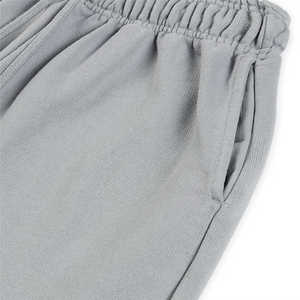 Pantalon de jogging surdimensionné en molleton bouclette personnalisé pour femme, taille élastique, coupe droite, jambe large, ample, épais, pour l'hiver - Product Image 4