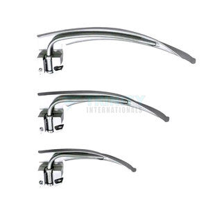 ชุดอุปกรณ์ตรวจกล่องเสียงรุ่นใหม่ Laryngoscope Macintosh ดีไซน์ขั้นสูง Laryngoscope Macintosh โครงสร้างแข็งแรง สำหรับการใช้งานทางการแพทย์ด้านหู คอ จมูก - Product Image 3