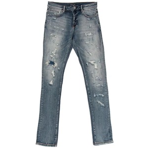 Pantalones de hombre de alta calidad, lavables, antipilling, con efecto desgastado, personalizables, transpirables, antibacterianos, los mejores pantalones de hombre con efecto desgastado. - Product Image 3