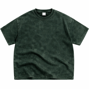เสื้อผ้าสตรีทแวร์ลำลองแบบสั่งทำพิเศษ ผ้าฝ้ายถัก 100% น้ำหนัก 220 กรัม พิมพ์ลายแบบวอช ทรงบ็อกซี่ โอเวอร์ไซส์ เป็นมิตรกับสิ่งแวดล้อม ระบายอากาศได้ดี กันยับ ใส่ได้ทั้งชายและหญิง - Product Image 4