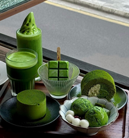 Poudre de qualité culinaire économique pour DIY, gâteaux, desserts, glaces, saveur thé vert matcha de luxe personnalisée