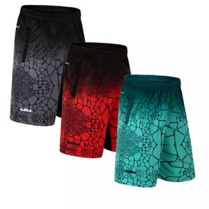 Pantalones cortos de baloncesto impresos de alta calidad personalizados Ropa deportiva Bsci Pantalones cortos de baloncesto de verano Ropa de calle - Product Image 1