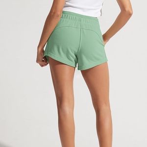 Pantalones Cortos de Moda Personalizados al Por Mayor, Pantalones Cortos Deportivos Transpirables 100% Algodón para Mujer, con Cierre de Cordón - Product Image 2