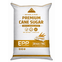 Sac d'emballage pour riz en PP tissé avec fermeture éclair personnalisée, imprimé, 25 kg/50 kg, laminé BOPP, recyclable, haute capacité