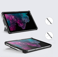 Étui de protection pour Microsoft Surface Pro 4/5/6/7 étui avec porte-crayon pour accessoires de tablette
