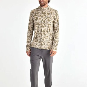 Sweat à capuche de pêche pour homme, imprimé, en polyester/coton, séchage rapide, UPF 50, manches longues, anti-UV, vêtements d'extérieur - Product Image 3