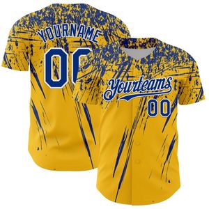 Camiseta de Béisbol Personalizada con Serigrafía, 100% Algodón Orgánico, Cierre de Botones, Manga Corta, para Todas las Temporadas, con Logotipo Frontal - Product Image 3