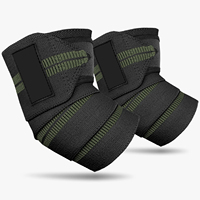 Bandes de compression élastiques pour coudes, idéales pour la musculation, le cross-training et le powerlifting – Soutien et protection pour les exercices en salle de sport